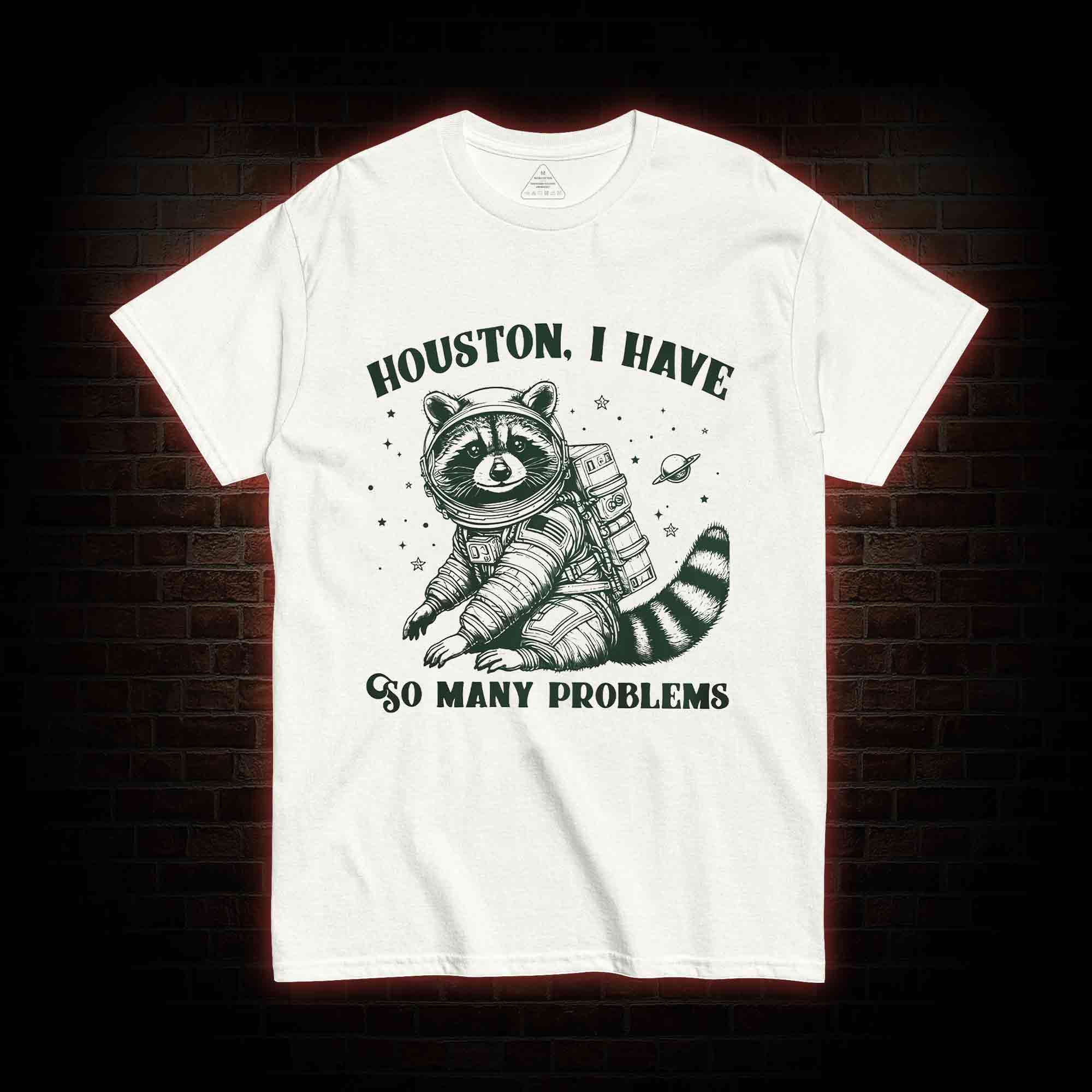 I Have So Many Problems Raccoon T-shirt