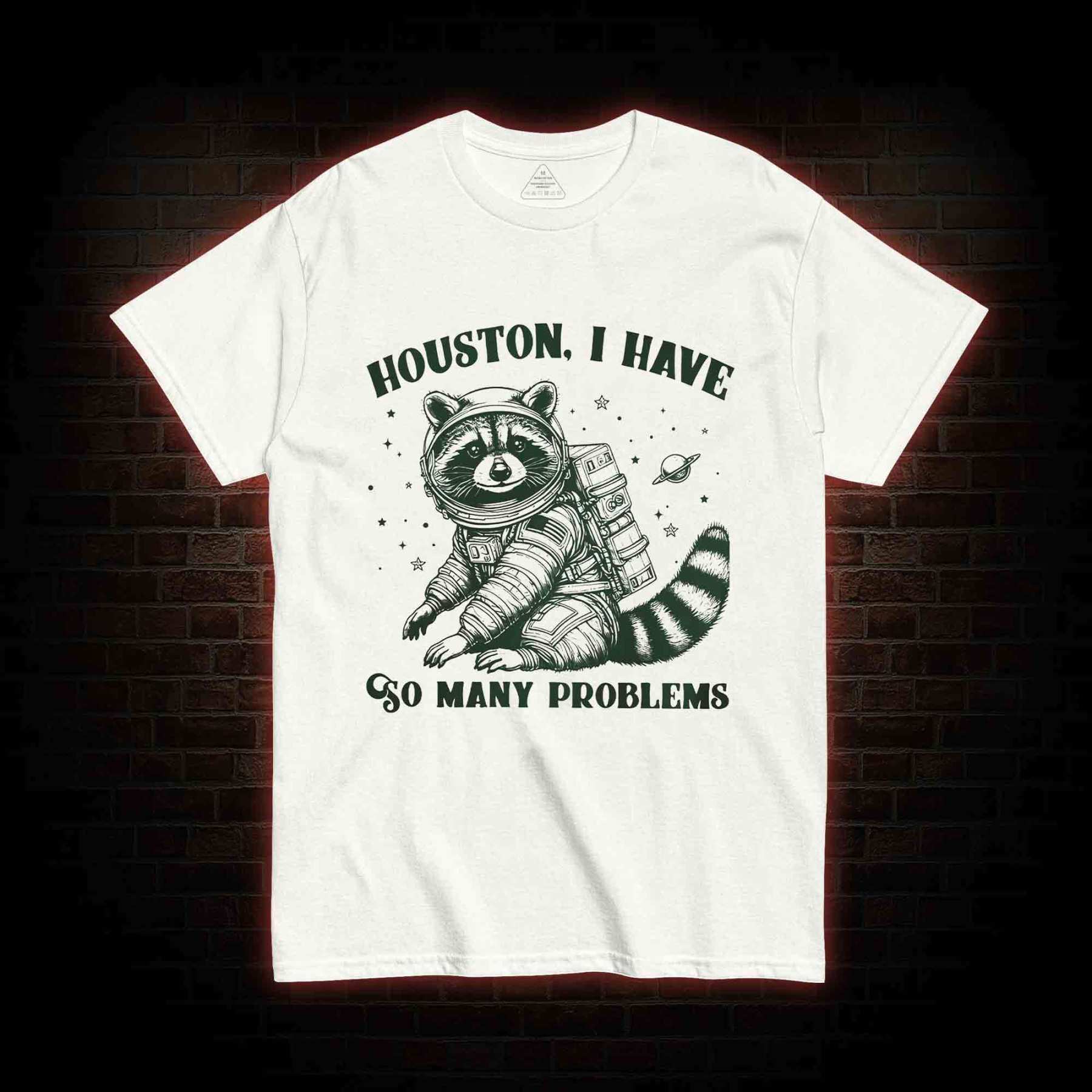 I Have So Many Problems Raccoon T-shirt