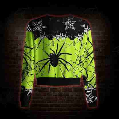 Lime Web Riot Light Weight Cardigan Sweater
