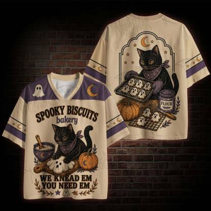 Spooky Biscuits Mesh Jersey