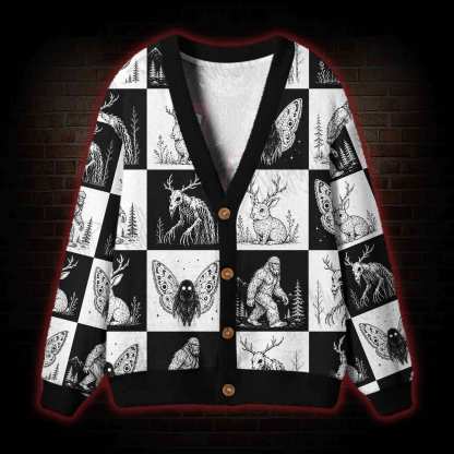 The Cryptid Files Cardigan Sweater