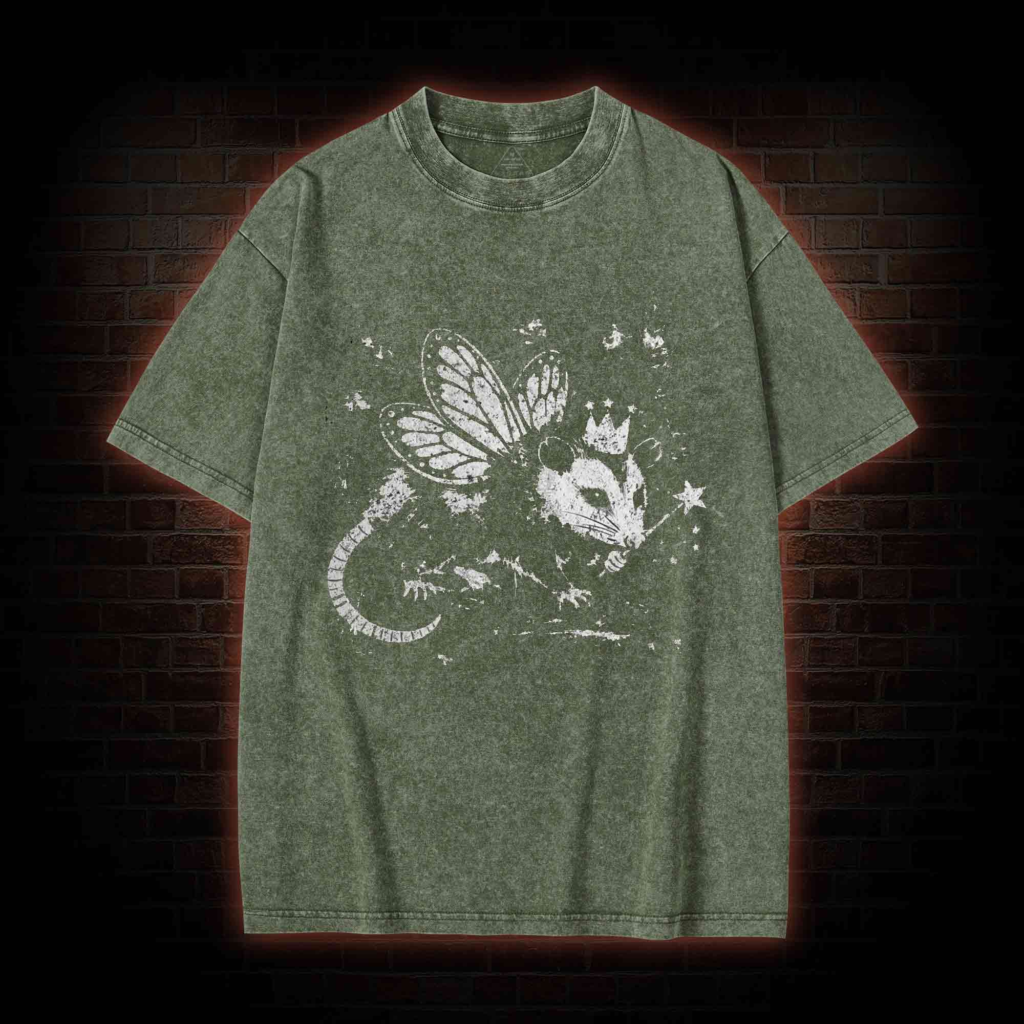 Your Fairy Godpossum Washed T-shirt