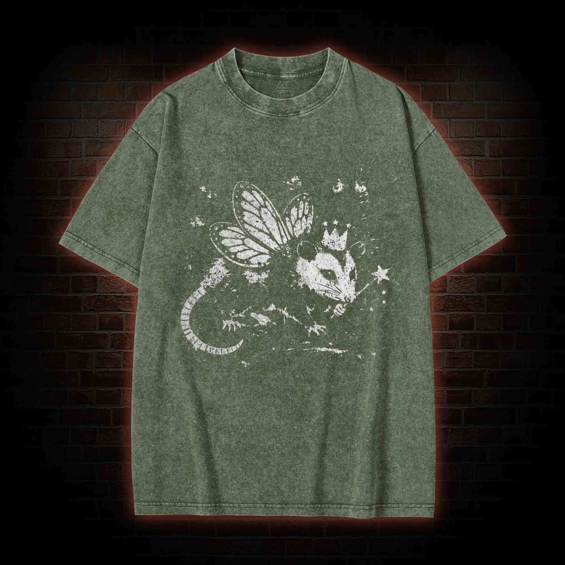 Your Fairy Godpossum Washed T-shirt