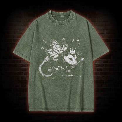 Your Fairy Godpossum Washed T-shirt