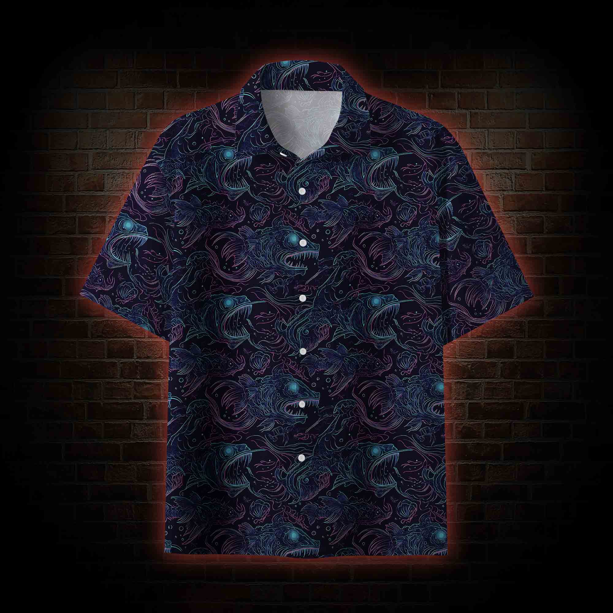 Terror of the Deep Hawaiian Shirt