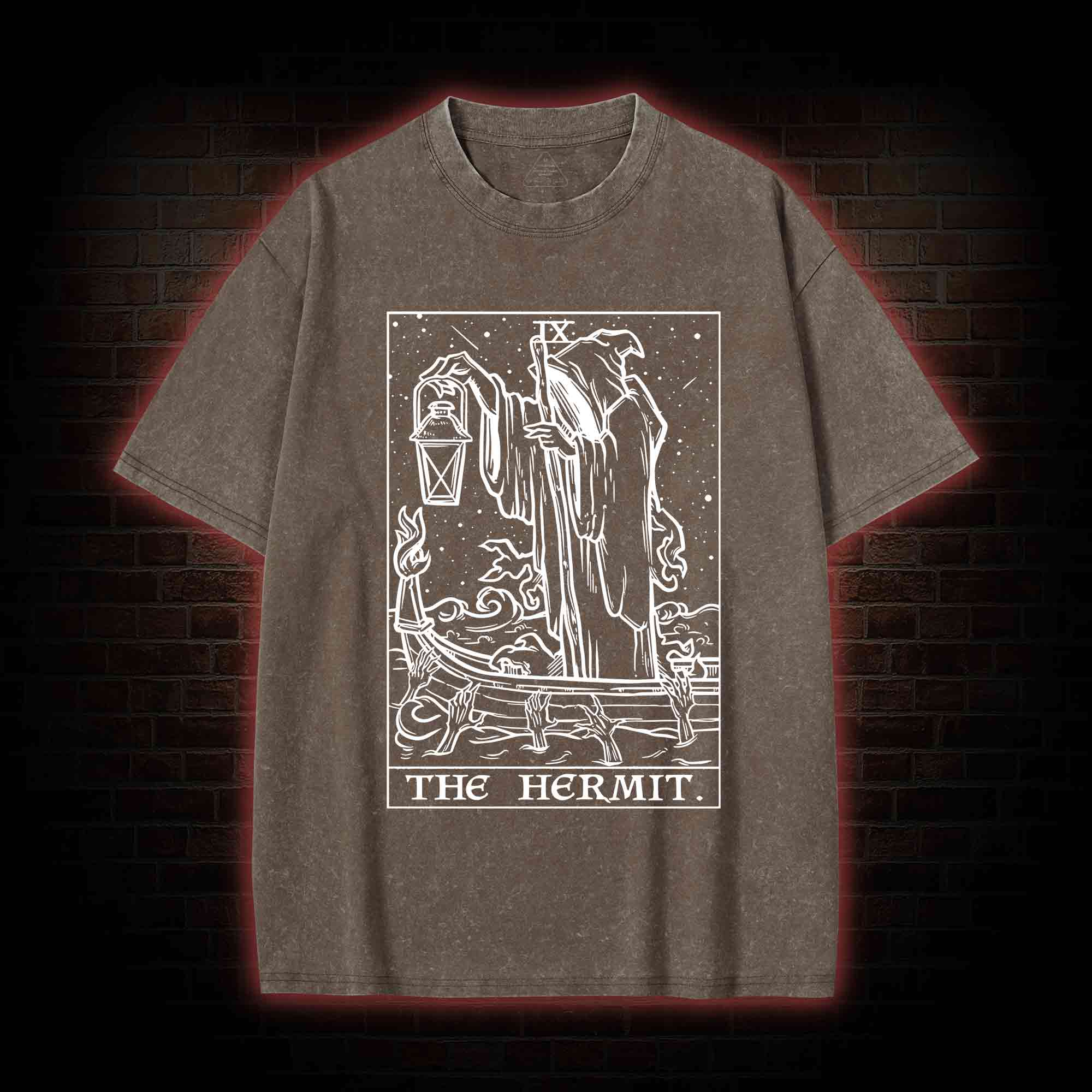 The Hermit  Washed T-shirt