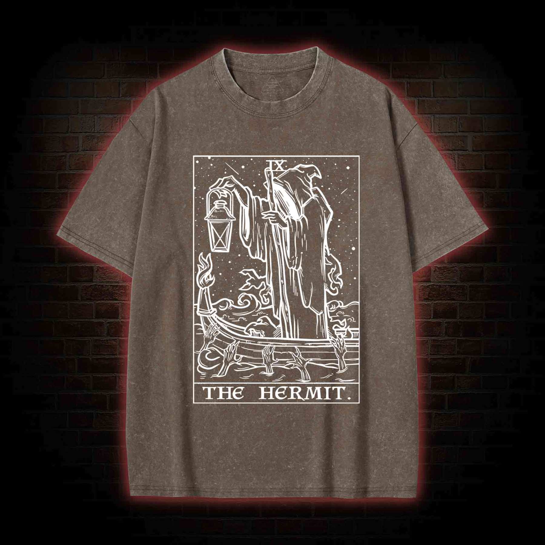 The Hermit  Washed T-shirt