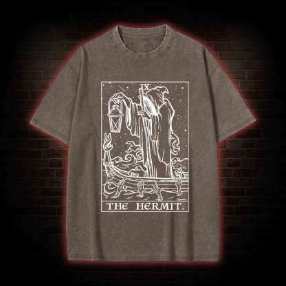 The Hermit  Washed T-shirt