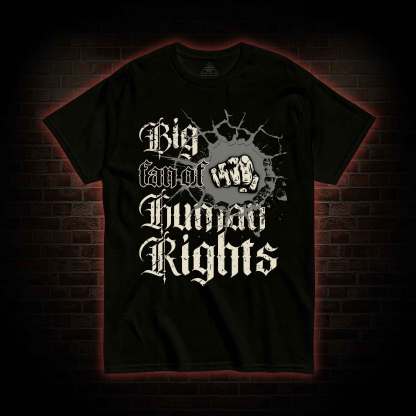 Vintage Big Fan of Human Rights T-shirt