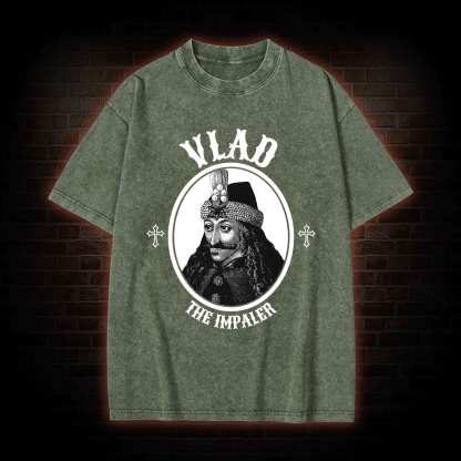 Vlad The Impaler Washed T-shirt