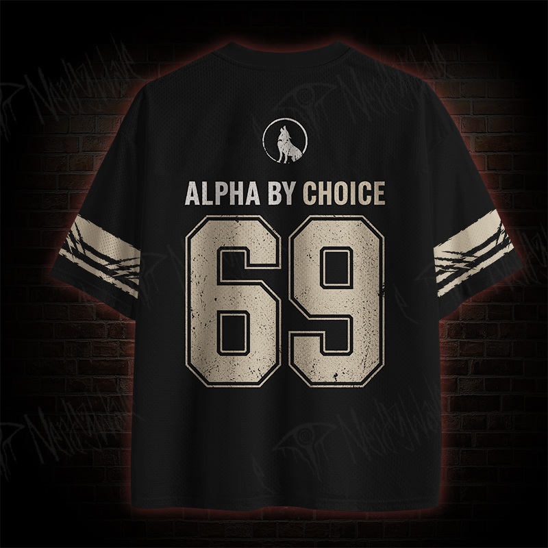 Human By Chance Alpha By Choice Mesh Jersey