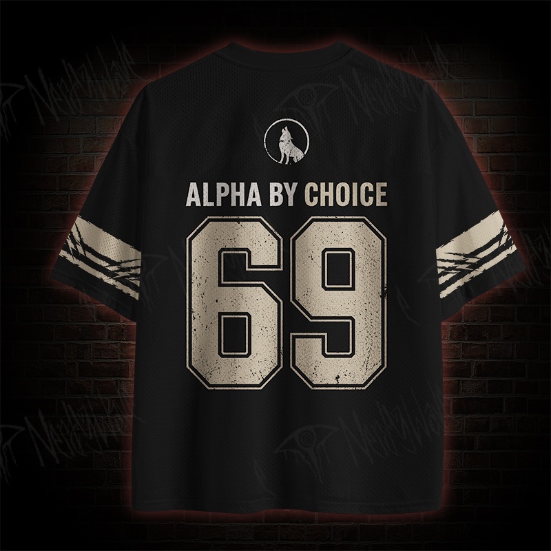 Human By Chance Alpha By Choice Mesh Jersey