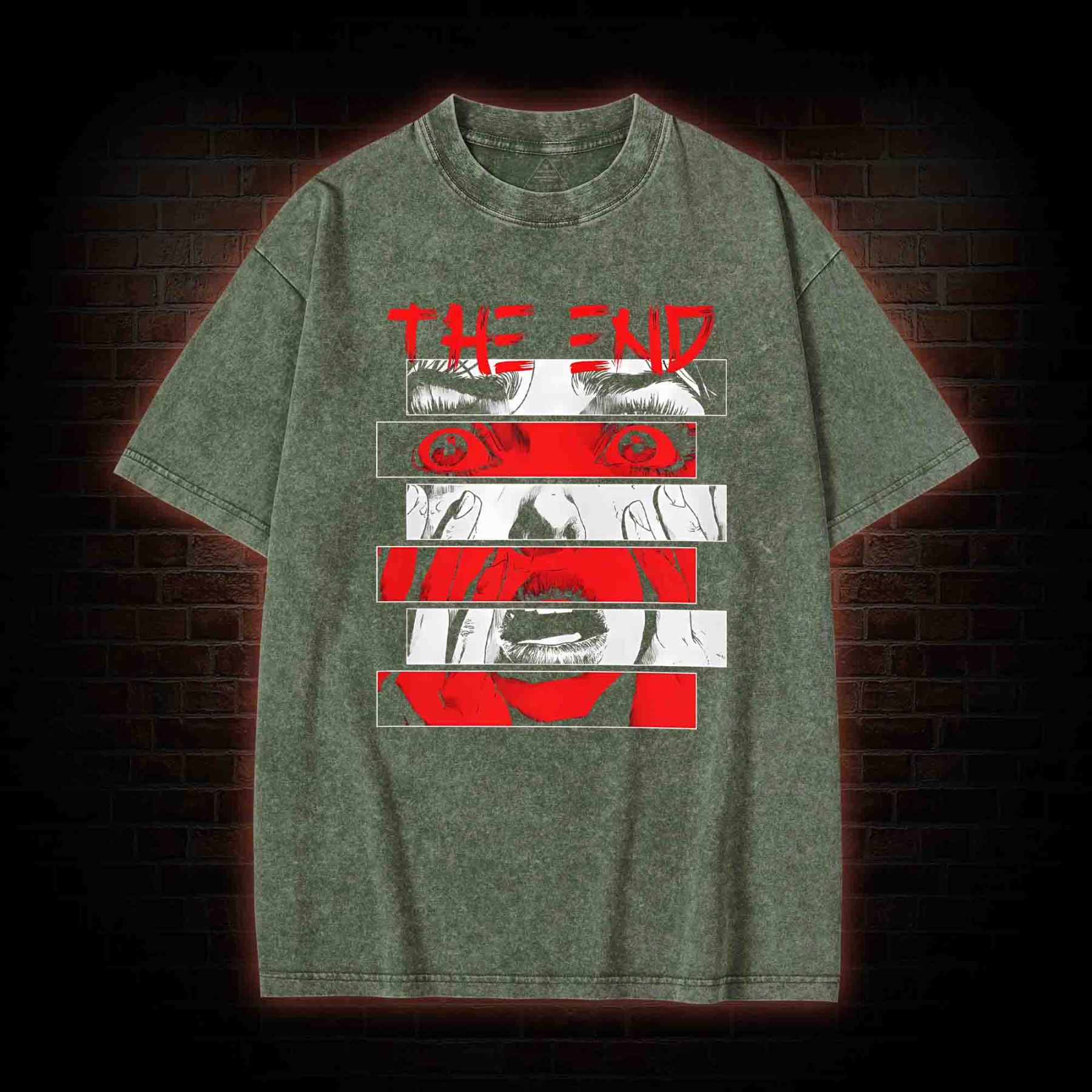 The End Washed T-shirt