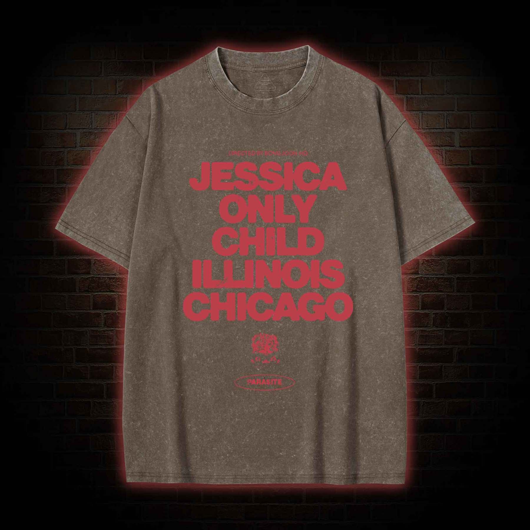 Jessica Only Child Washed T-shirt