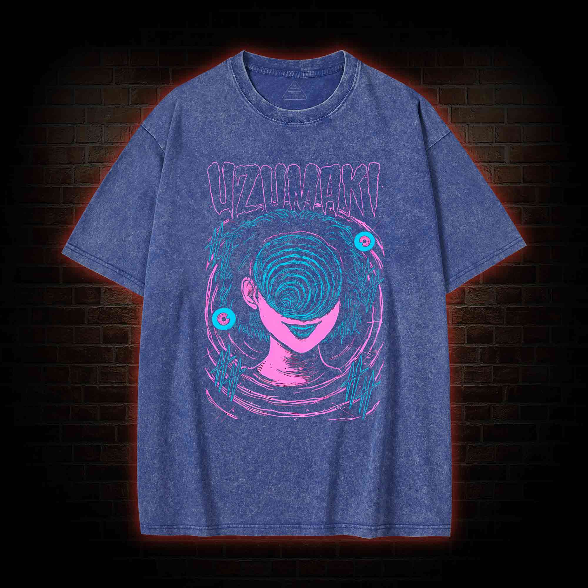 UZUMAKI Girl Washed T-shirt