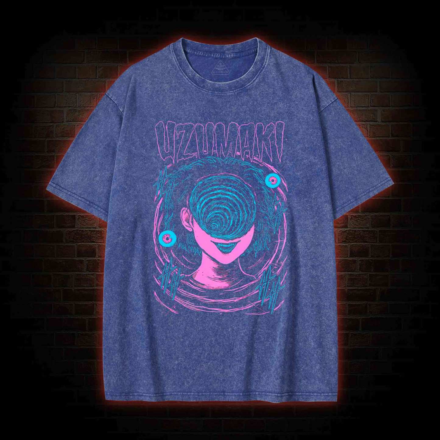 UZUMAKI Girl Washed T-shirt