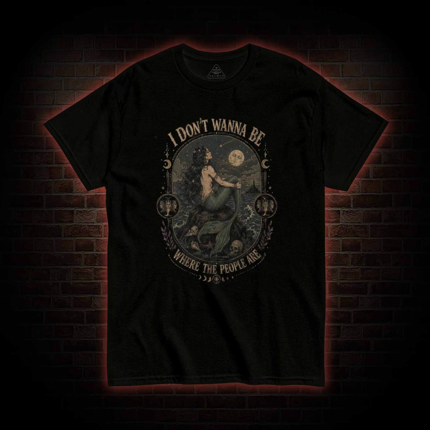 I don't Wanna be Where the People are T-shirt