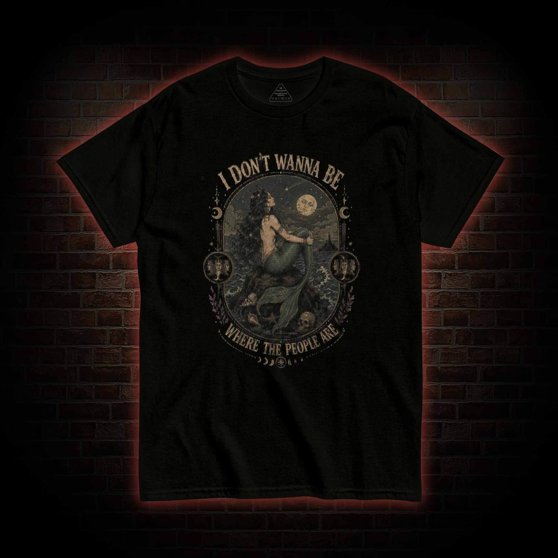 I don't Wanna be Where the People are T-shirt