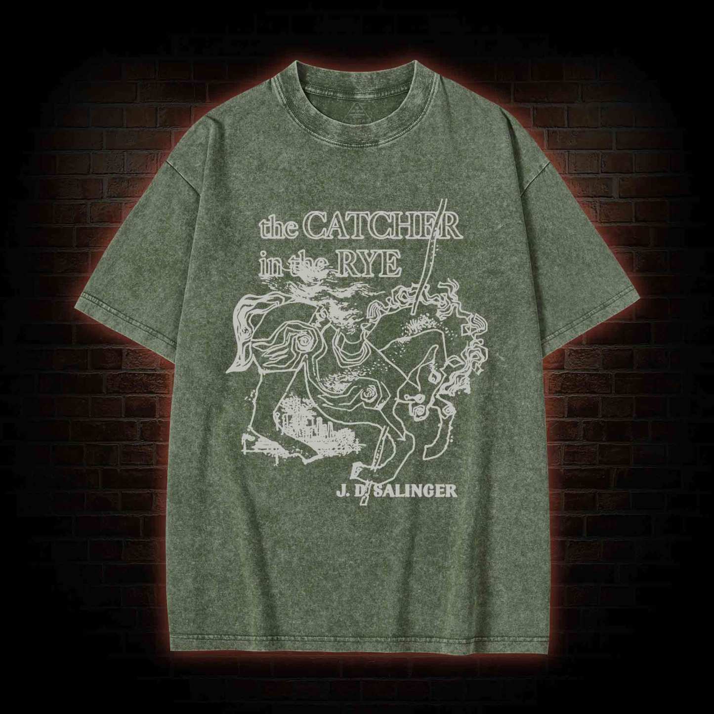 The Catcher In The Rye Washed T-shirt