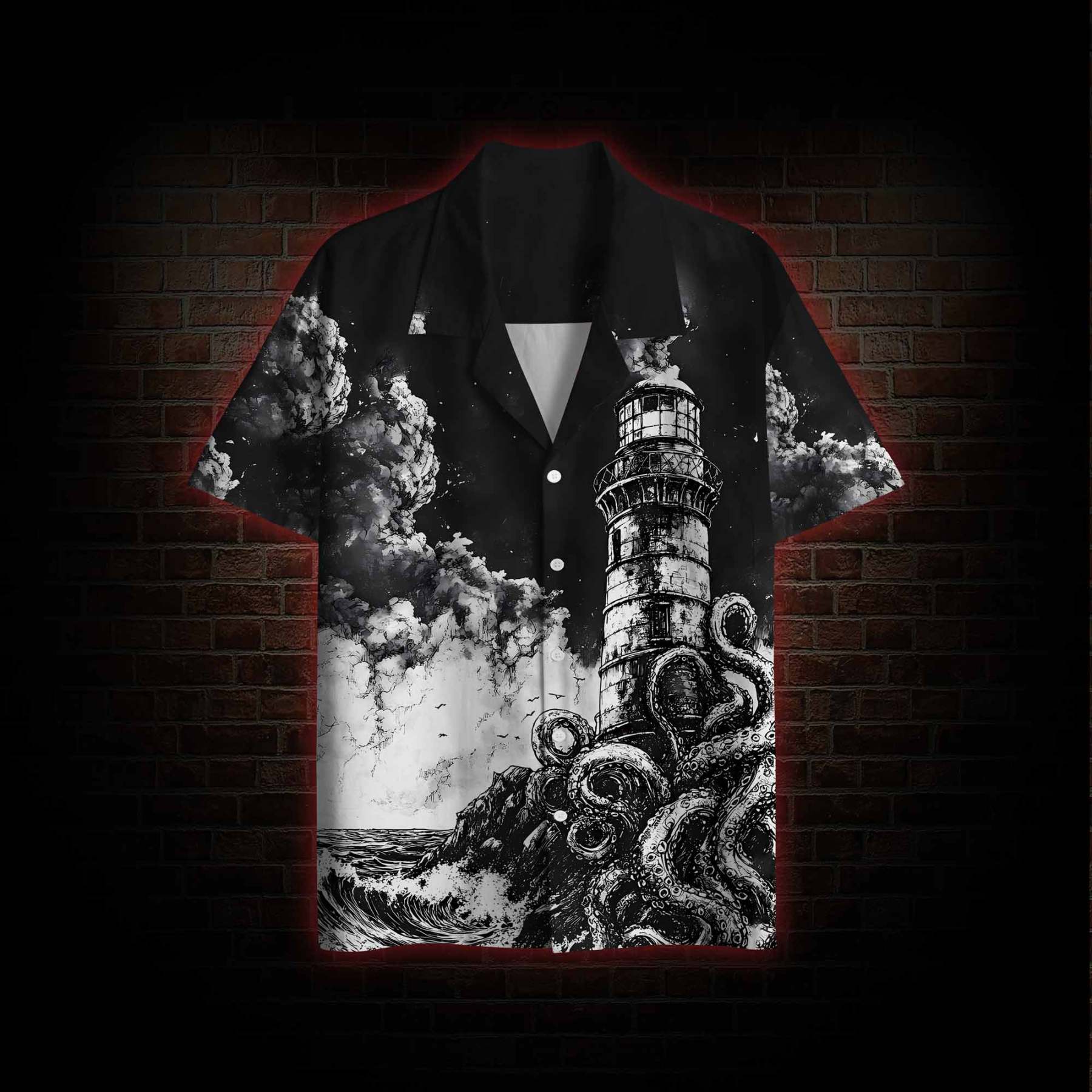 The Lighthouse Hawaiian Shirt