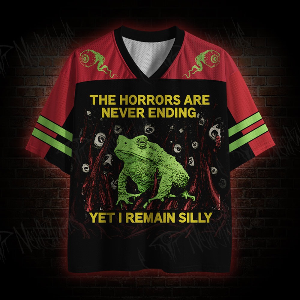 The Horrors are Never Ending Mesh Jersey