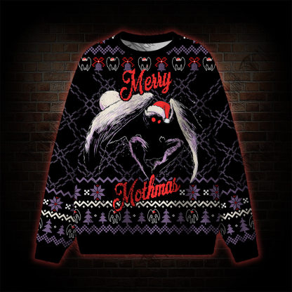 Merry Mothmas Ugly Sweatshirts
