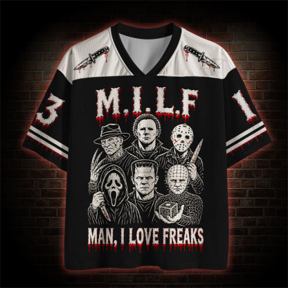Man I Love Freaks Mesh Jersey