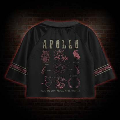 Apollo God of Oracles Greek mythology Crop Sports Jersey