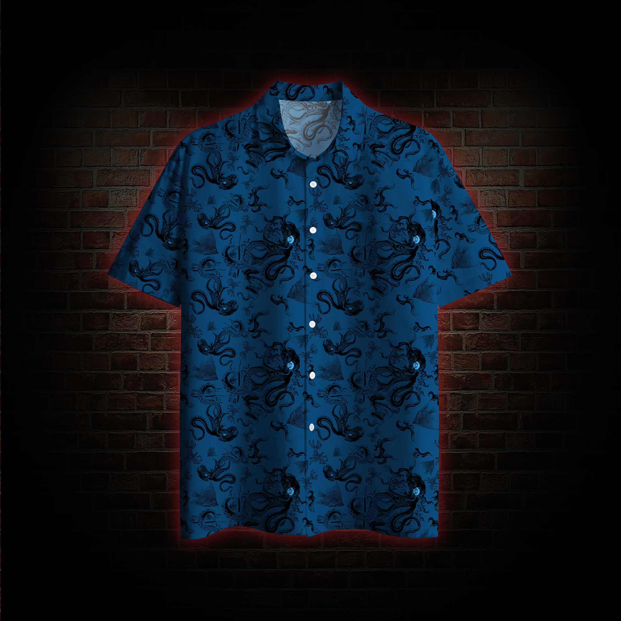 Deep Sea Monster Hawaiian Shirt