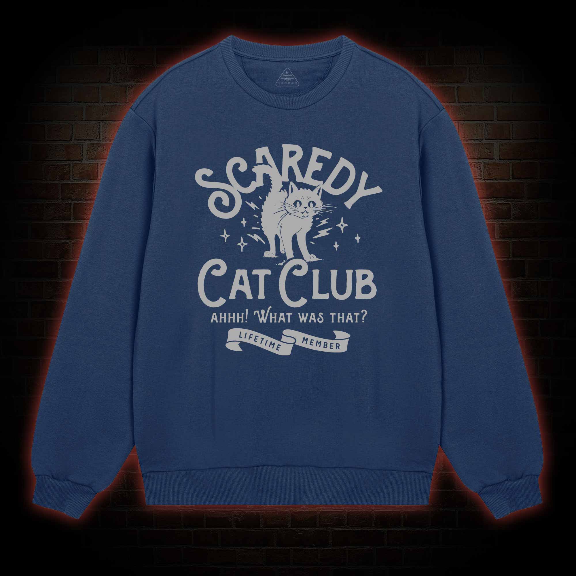 Scaredy Cat Club Sweatshirt