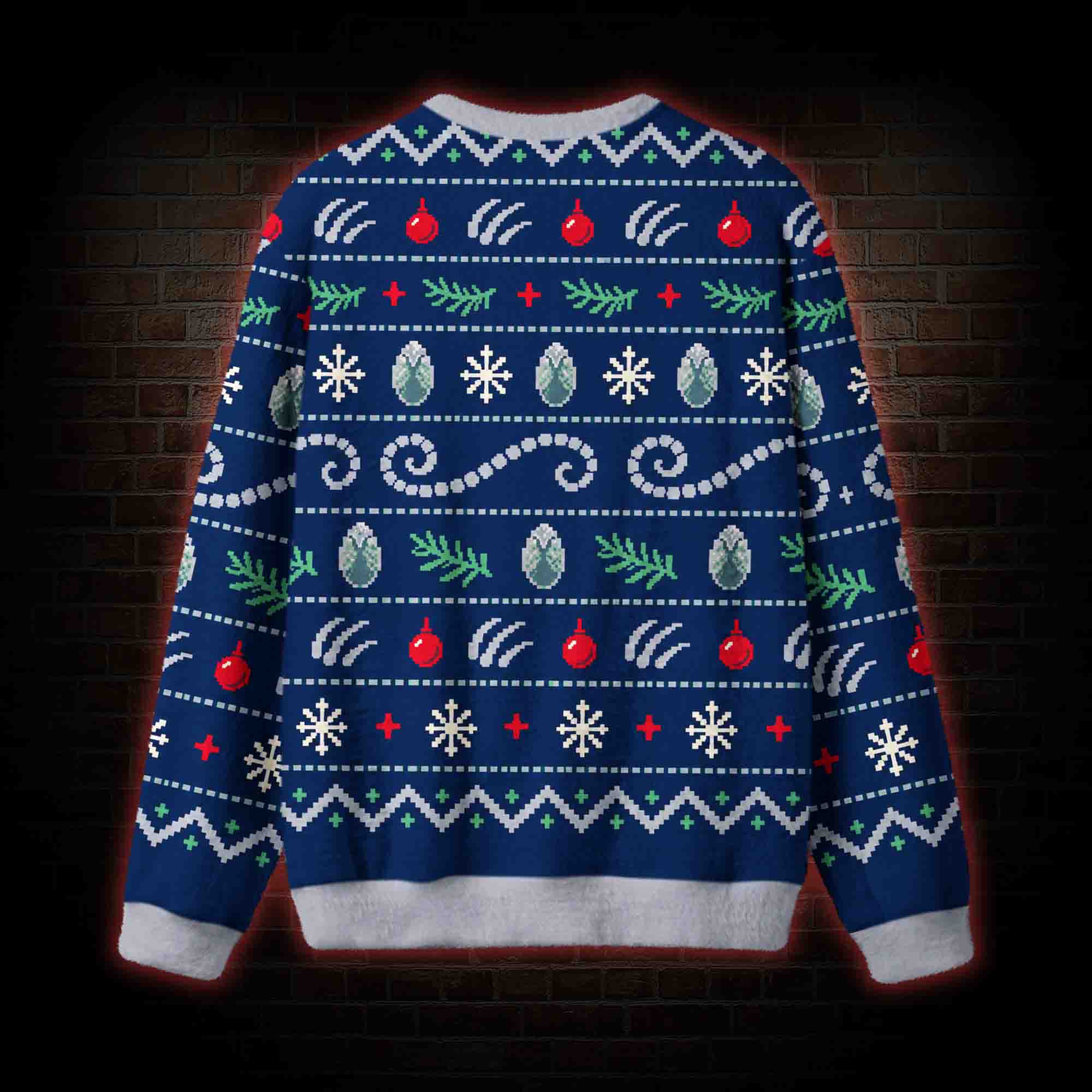 Creepy Christmas Tree Ugly Sweatshirts