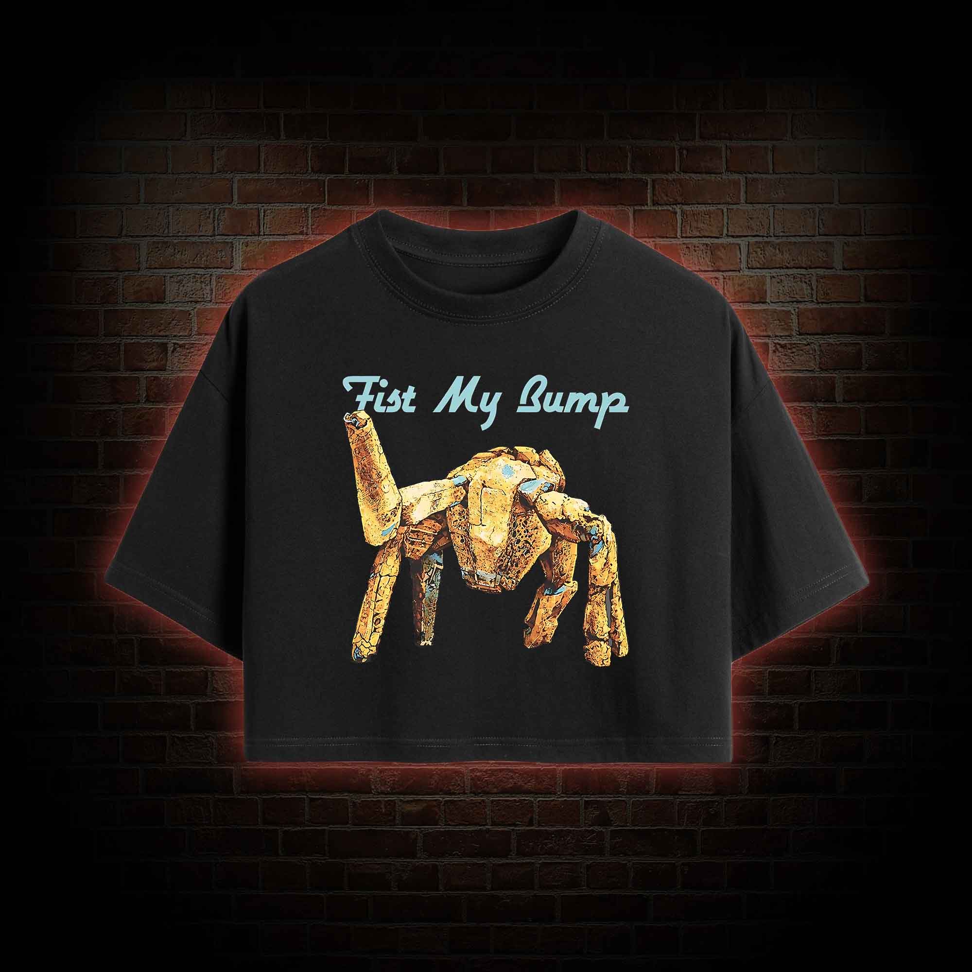 Fist My Bump Crop Top