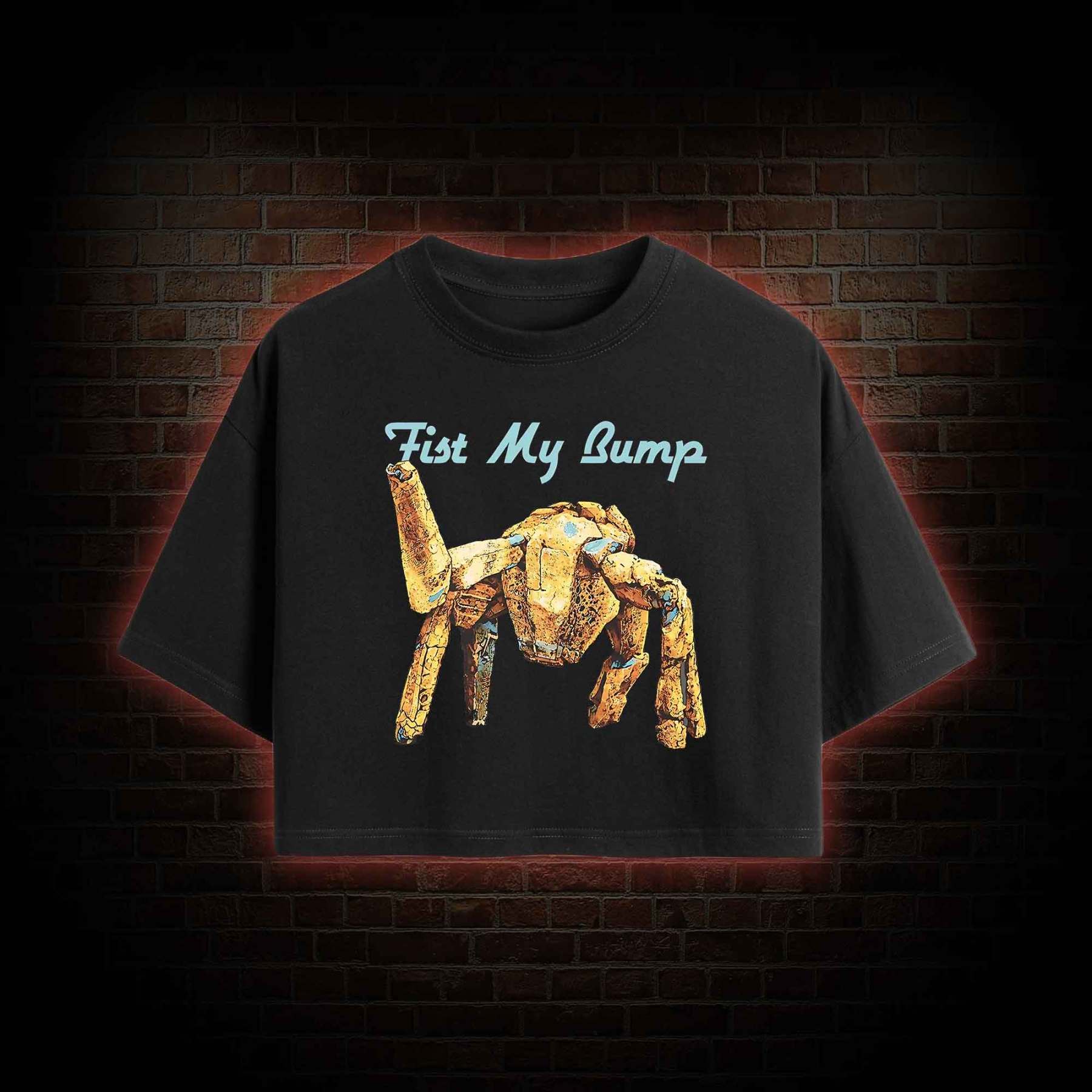 Fist My Bump Crop Top