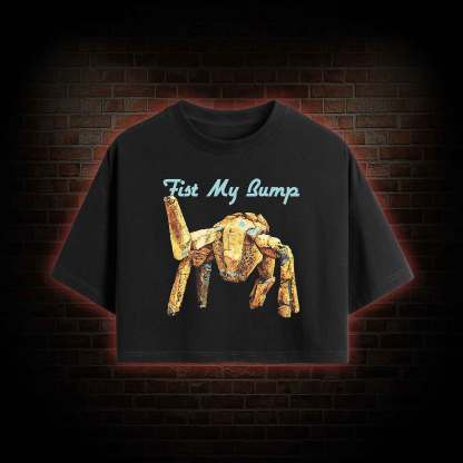 Fist My Bump Crop Top