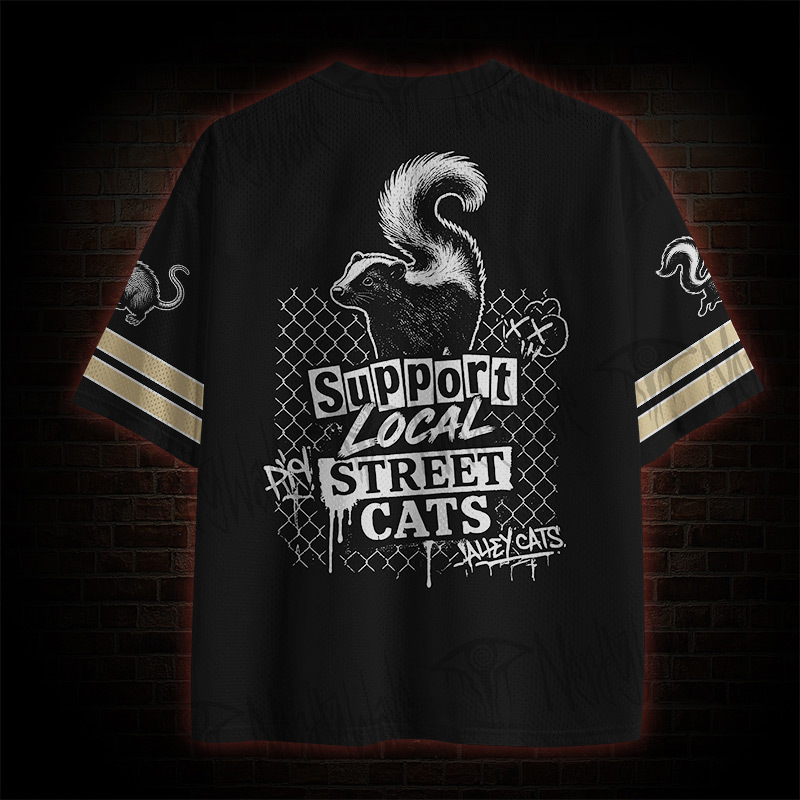 Support Local Street Cats Mesh Jersey