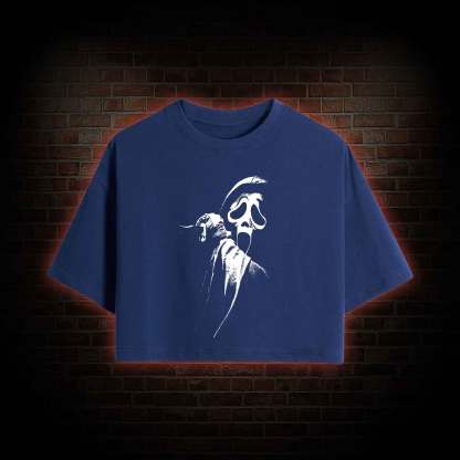 What's Your Favorite Scary Movie Crop Top