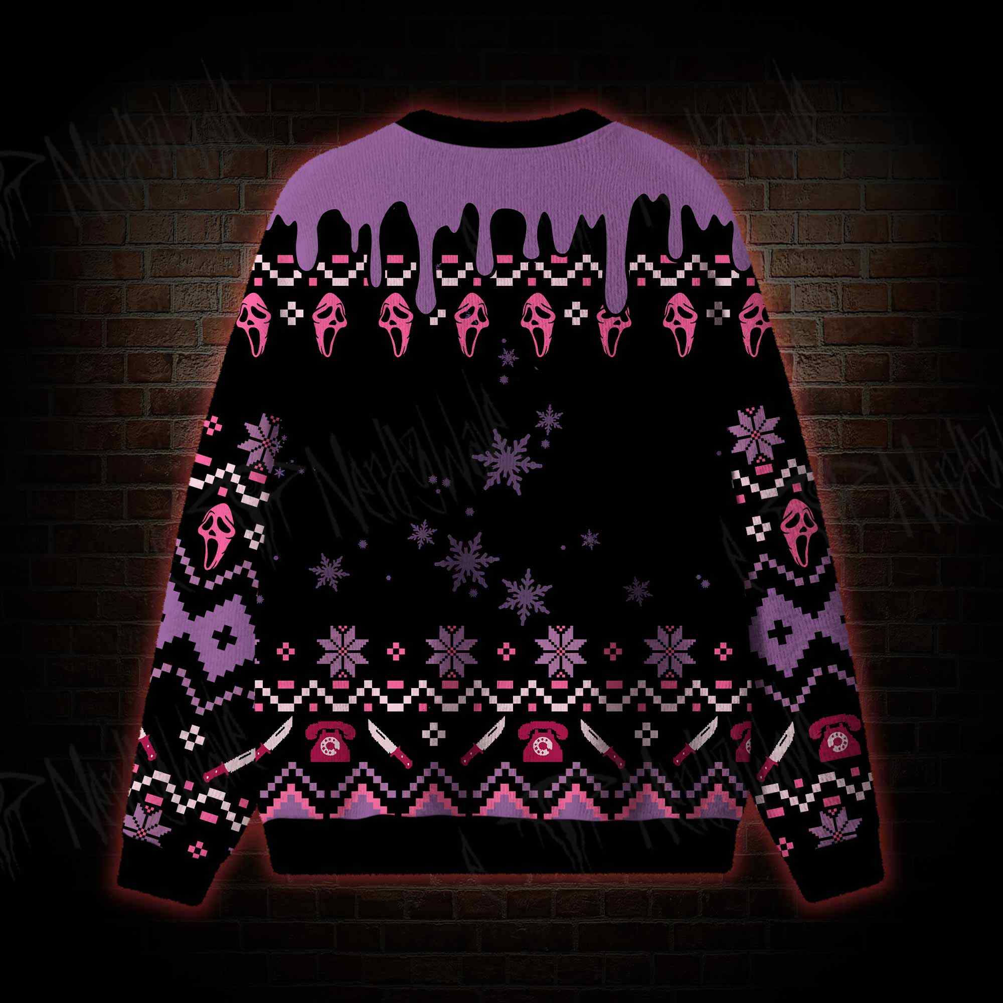 Call Me Horror Ugly Sweatshirts