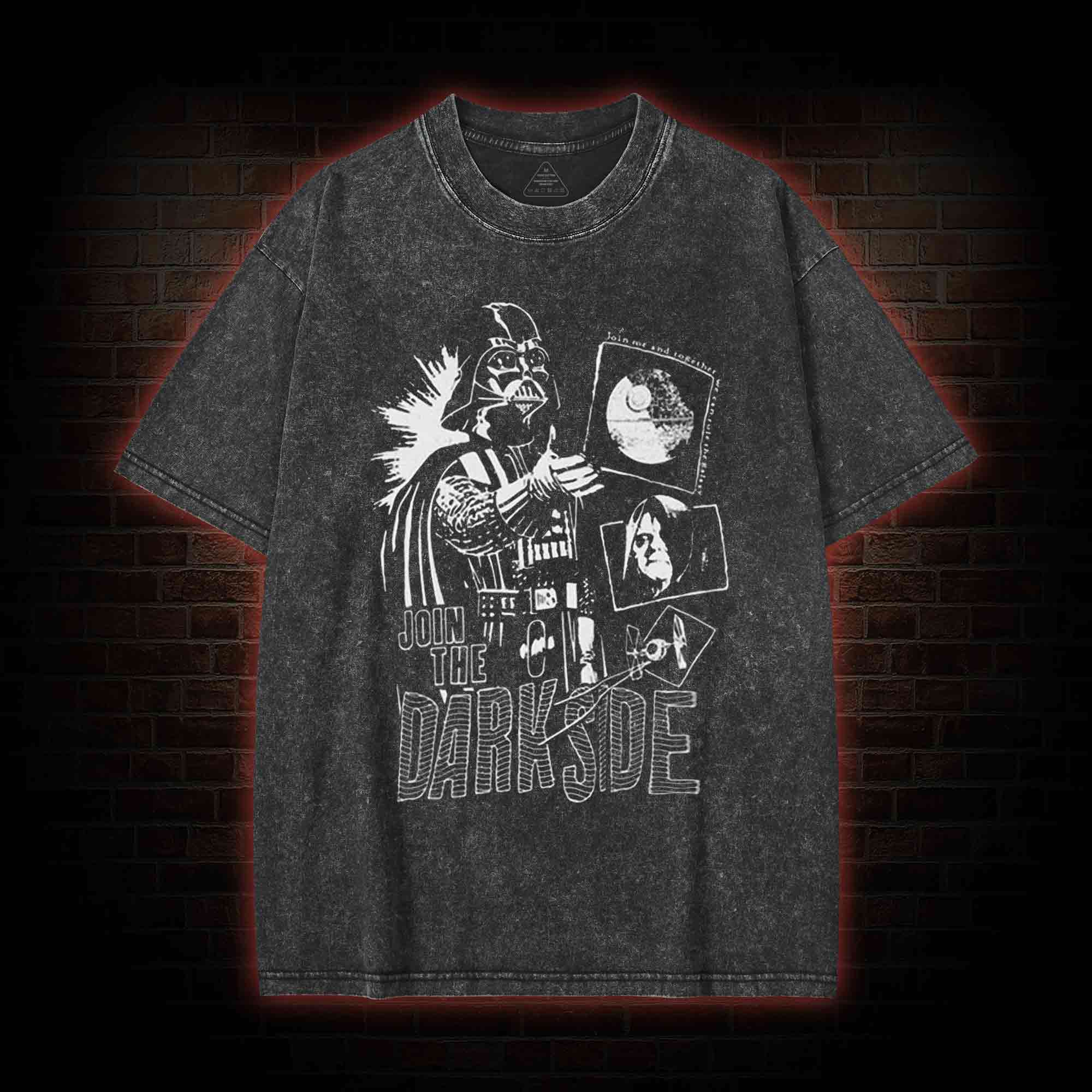 Join The Darkside Graphic Washed T-shirt