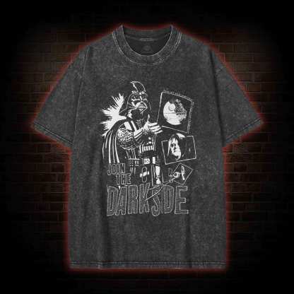 Join The Darkside Graphic Washed T-shirt