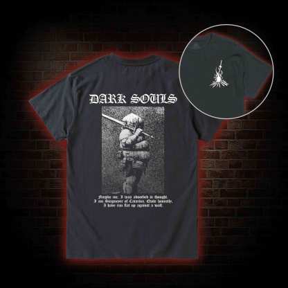 Onion Knight Back Print T-Shirt