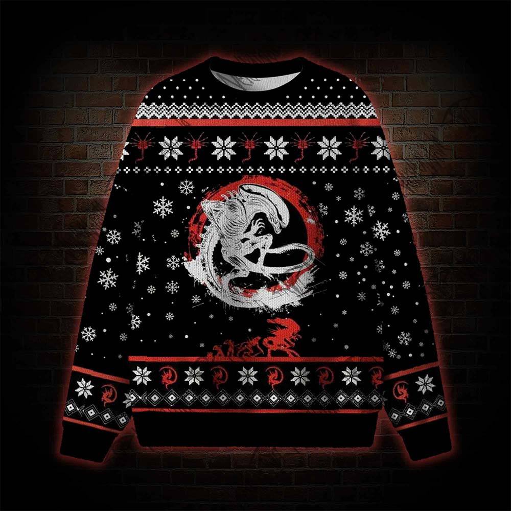 Xenomorph Alien Ugly Sweatshirts