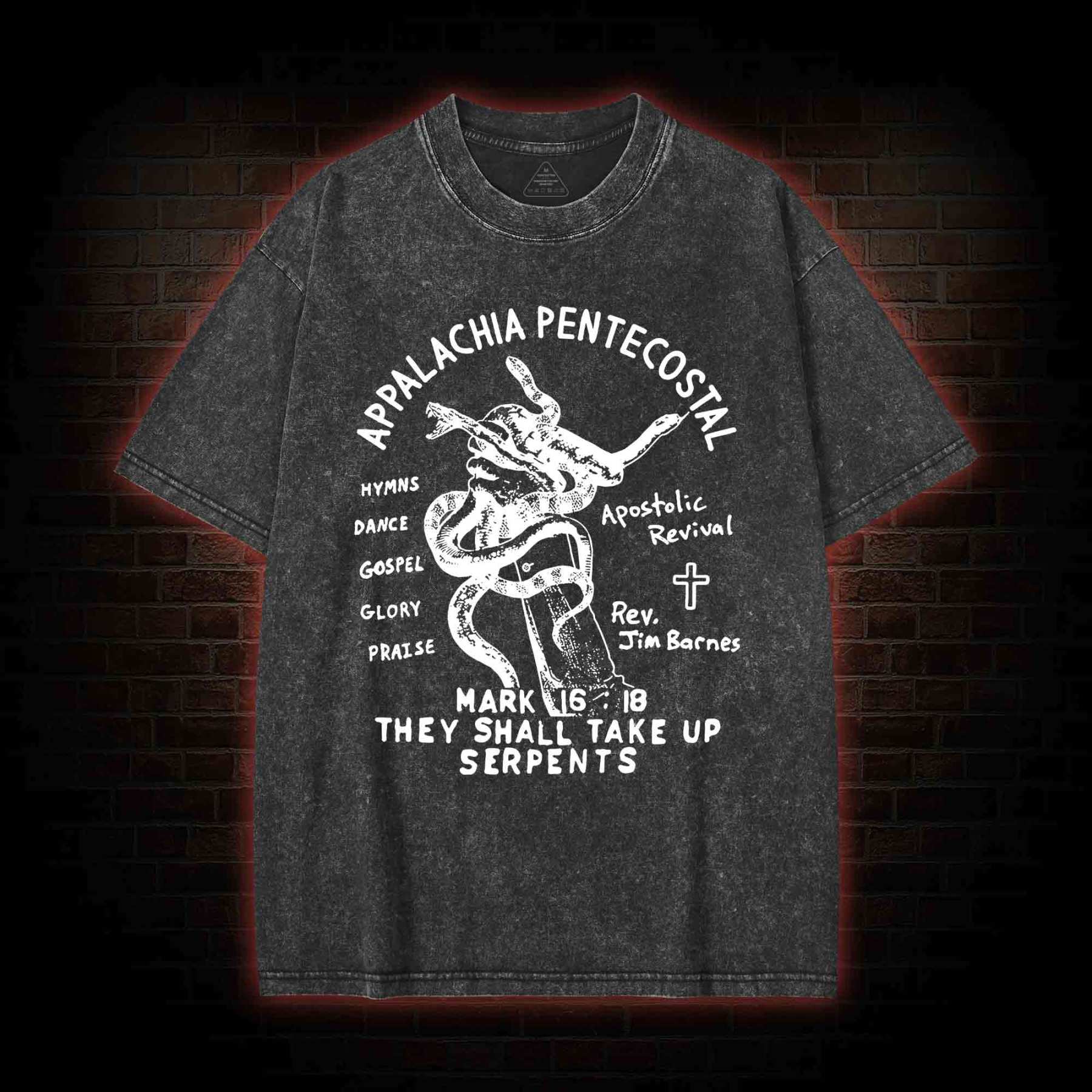 Appalachia Pentecostal Washed T-shirt