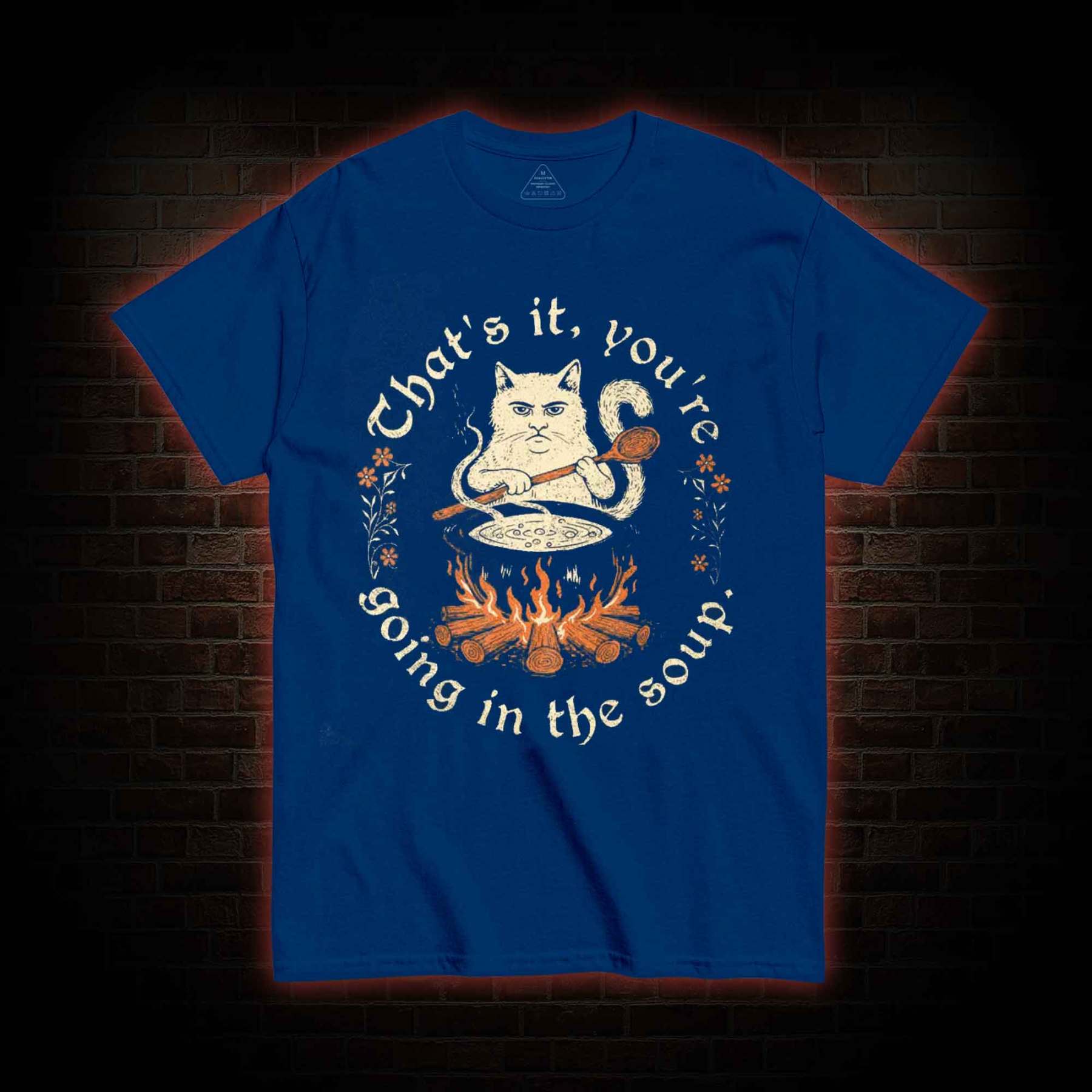 Weird Medieval Cat T-shirt