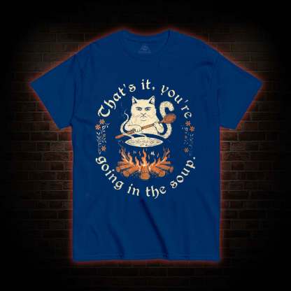 Weird Medieval Cat T-shirt