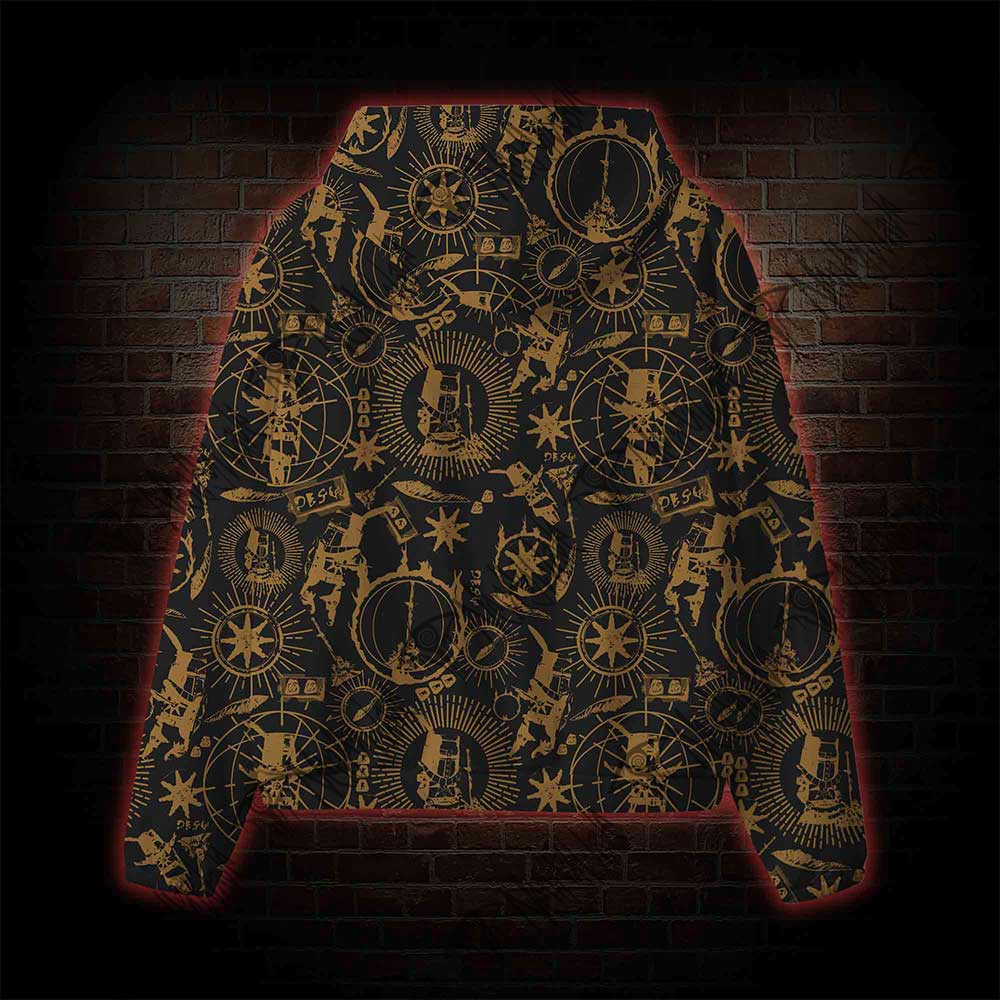 Retro Praise the Sun All Over Print Scuba Hoodie