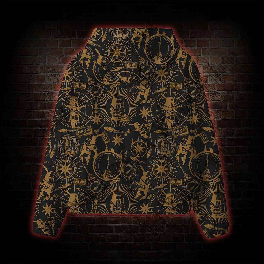 Retro Praise the Sun All Over Print Scuba Hoodie