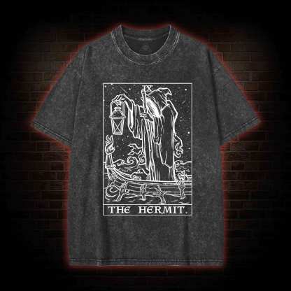The Hermit  Washed T-shirt