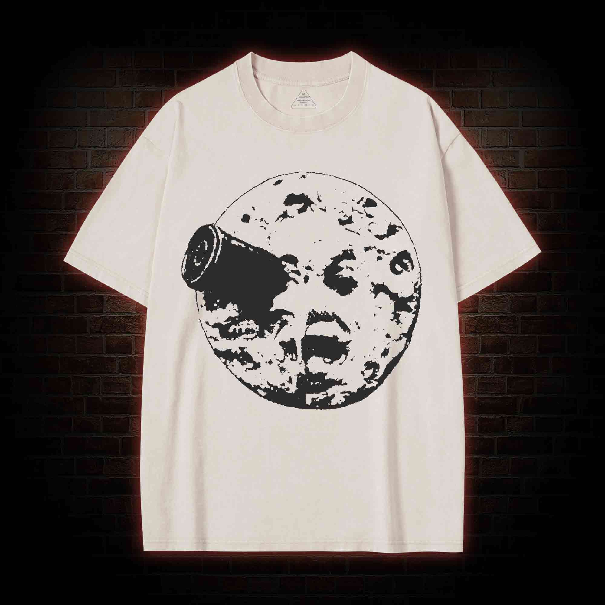 A Trip To The Moon 1902 Washed T-shirt
