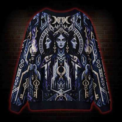 Hecate Moon Keys Cardigan Sweater
