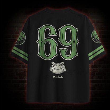 Man I Love Frogs MILF Mesh Jersey